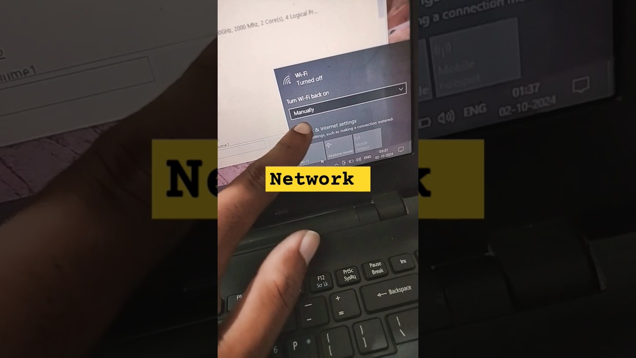 Acer Travel Mate Series Laptop Wifi Network Ethernet Not Working Problem#macnitesh#keyboardtricks