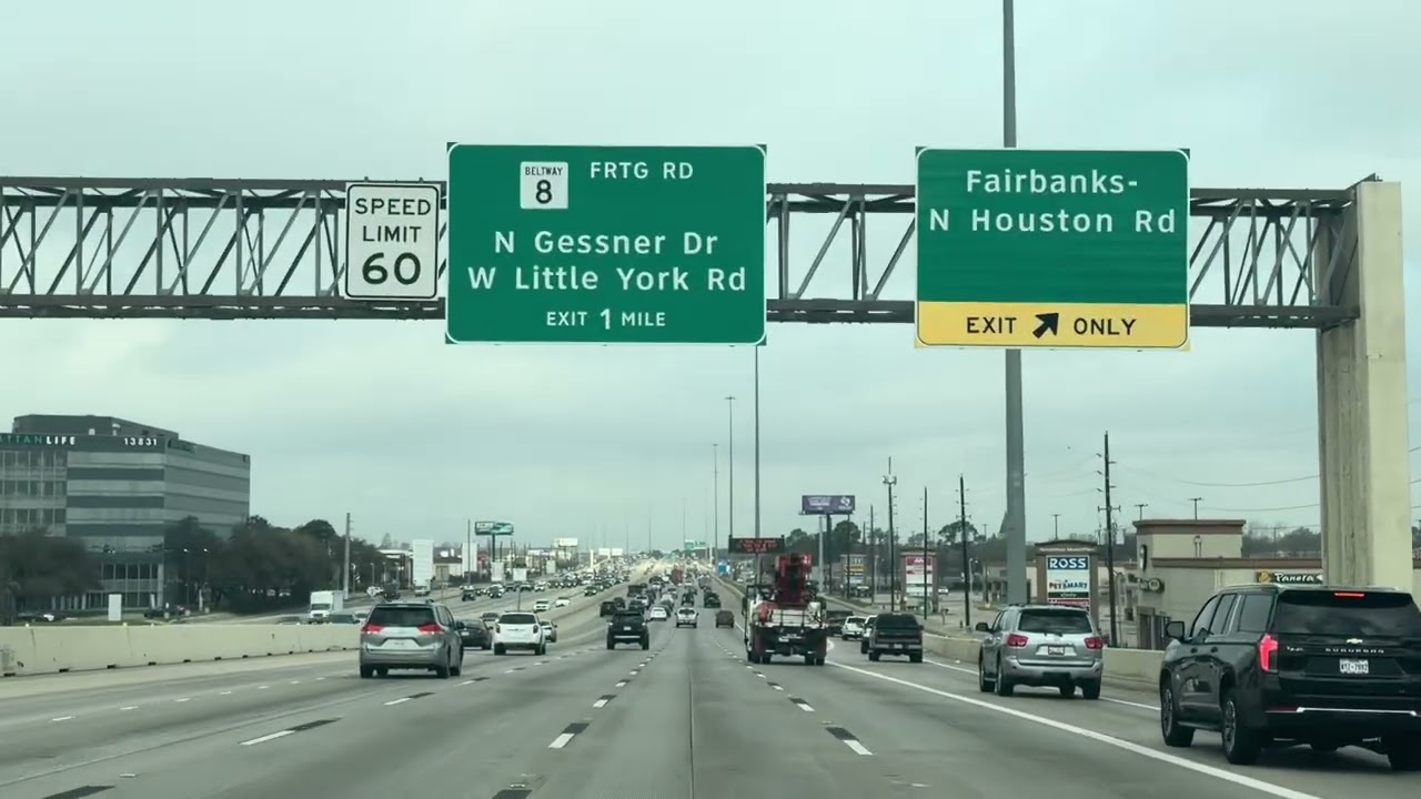 610 North - 290 West to North Gessner 