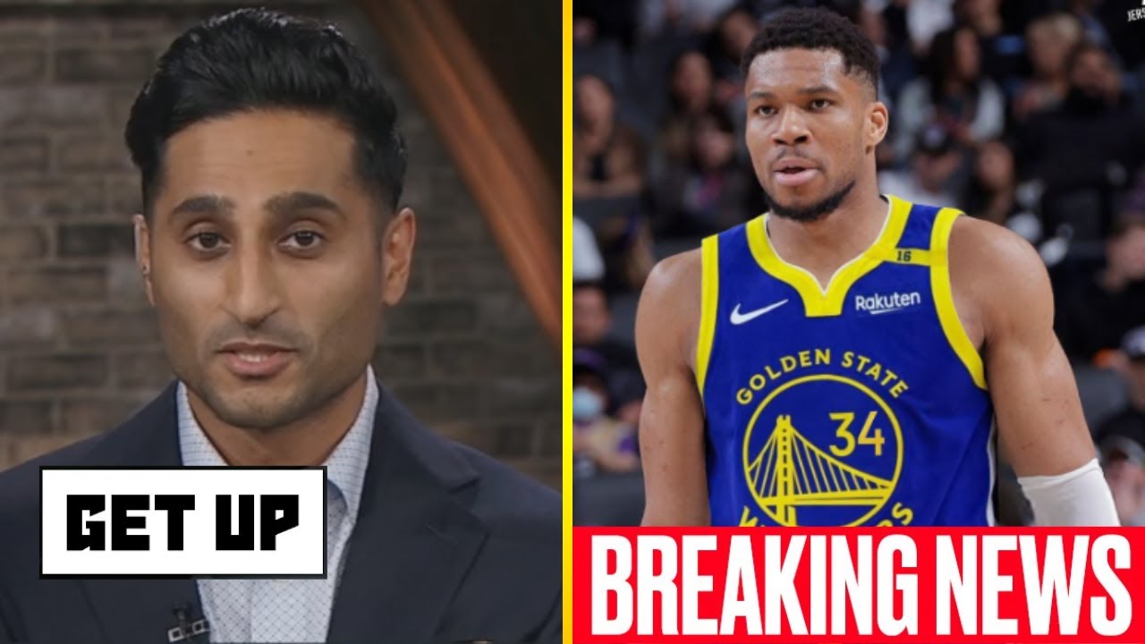 GET UP | Shams Charania has the latest on NBA trade deadline: Giannis is ready to go to Warriors now