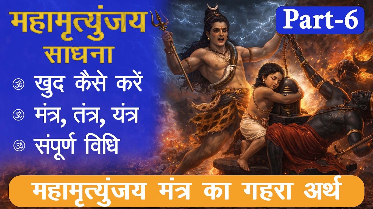 महामृत्युंजय मंत्र साधना सिद्धि कैसे स्वयं घर पर करें? |Part-6|Mahamrityunjaya Mantra Siddhi at Home