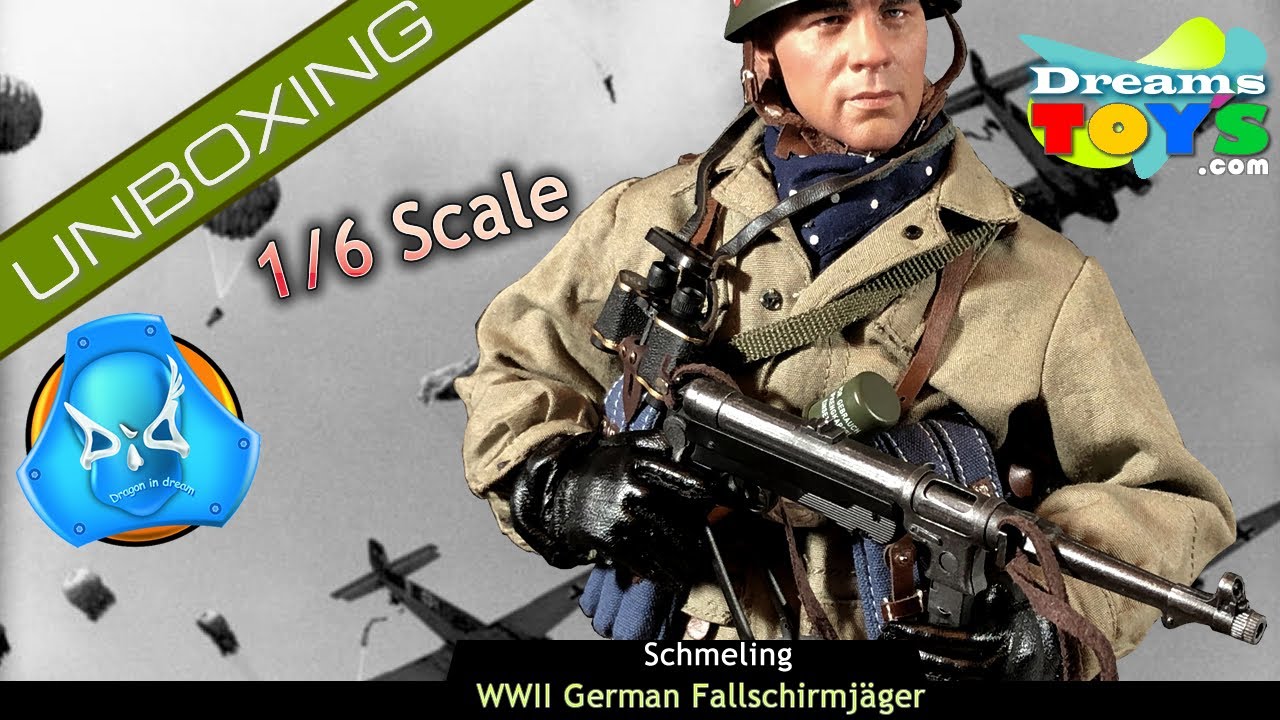 Unboxing Figura escala 1/6 WWII German Fallschirmjäger -Schmeling