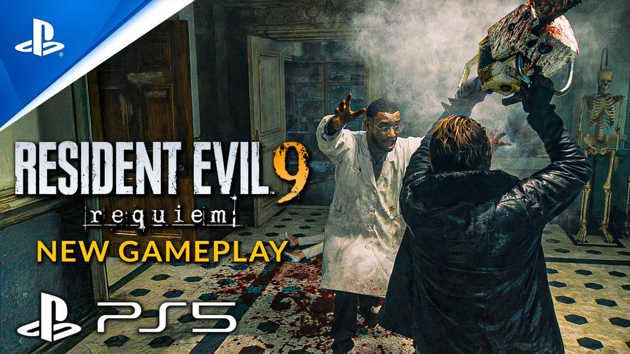 RESIDENT EVIL 9 REQUIEM Gameplay Reveal 13 Minutes 4K