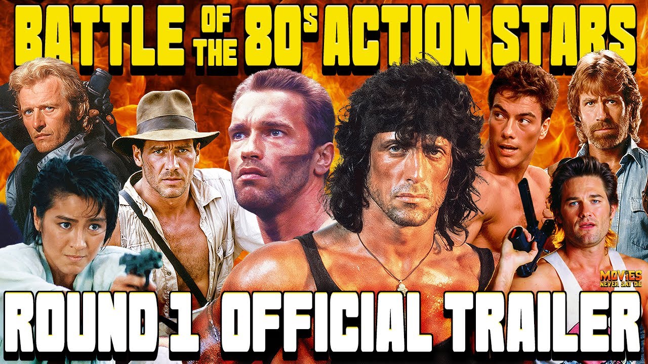 Battle of the 80s ACTION Stars! - Round 1 OFFICIAL TRAILER