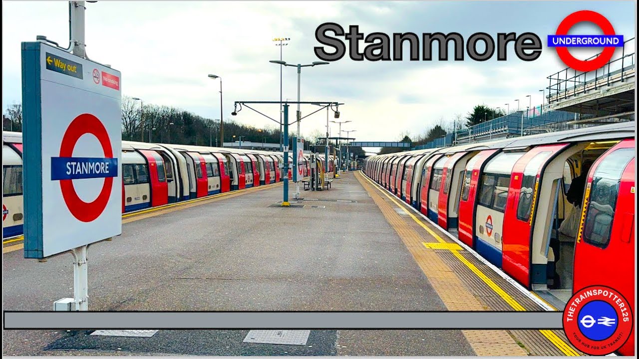London Underground Action at Stanmore Station! #endoftheline  - (06/01/2024)