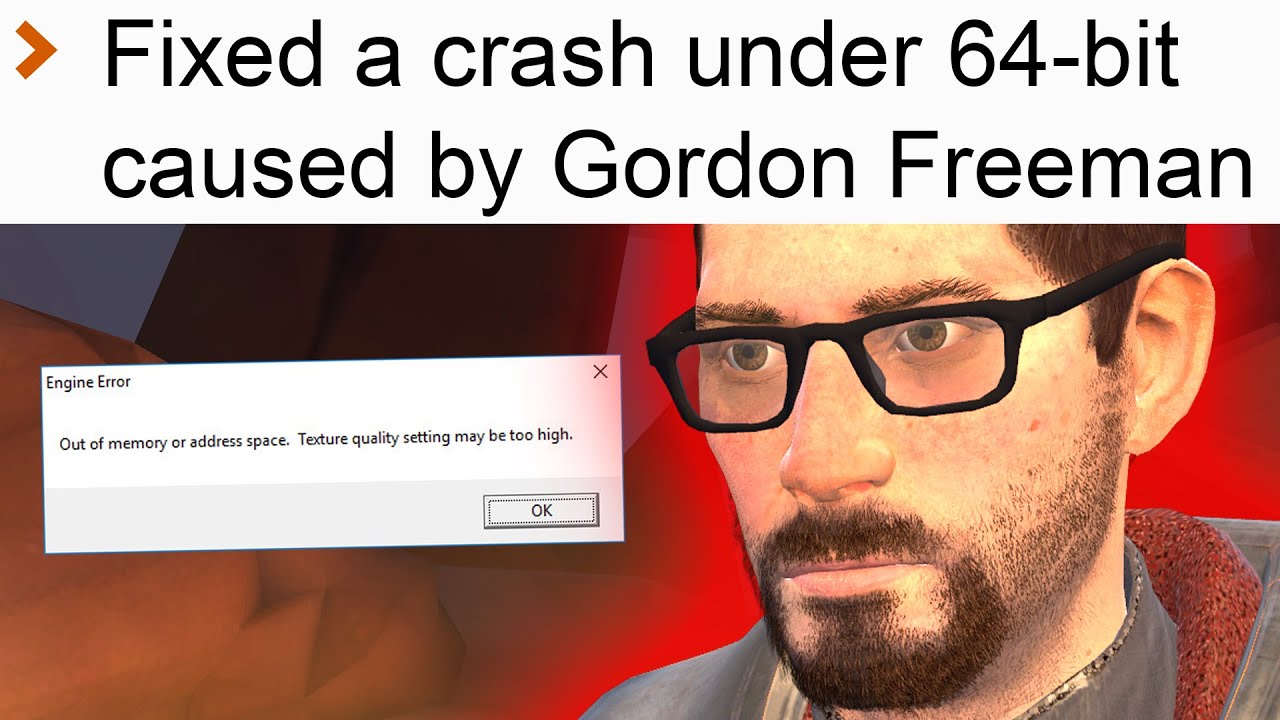 they PATCHED Gordon Freeman from TF2 😢😭