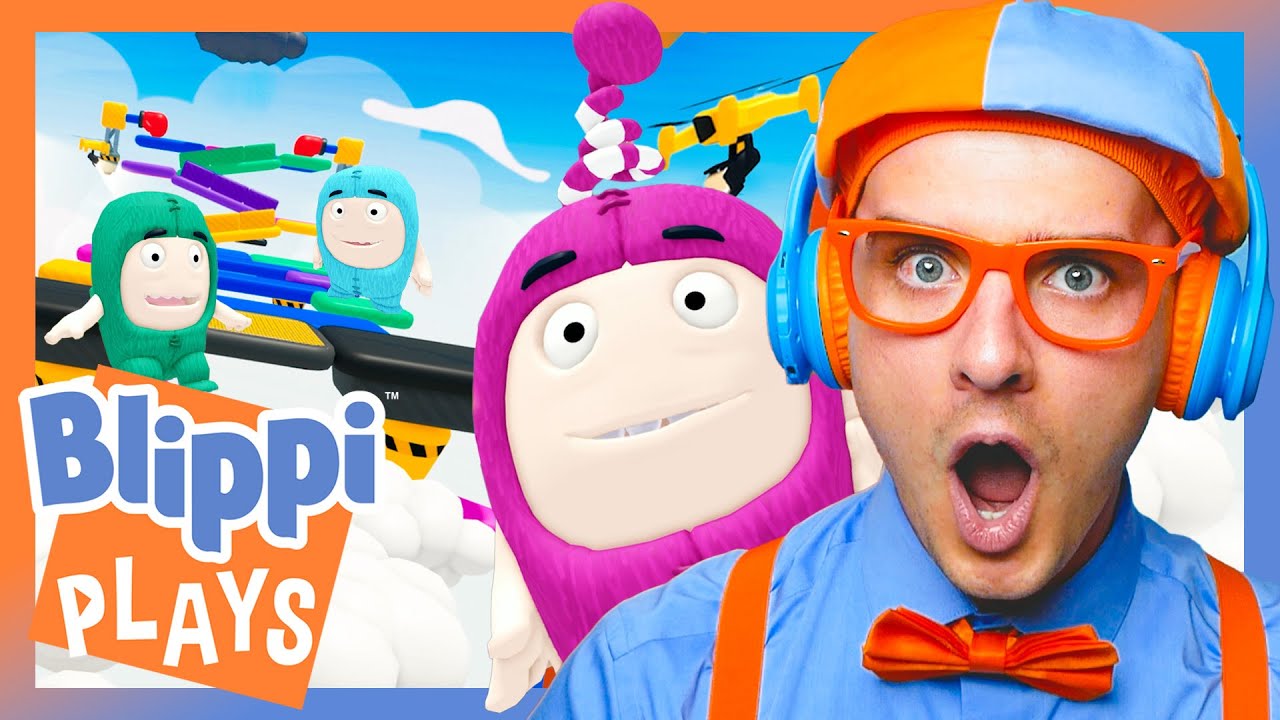 Blippi Plays 'Obby Bods' - PART 3! | Blippi Plays Roblox! | Video Games for Kids
