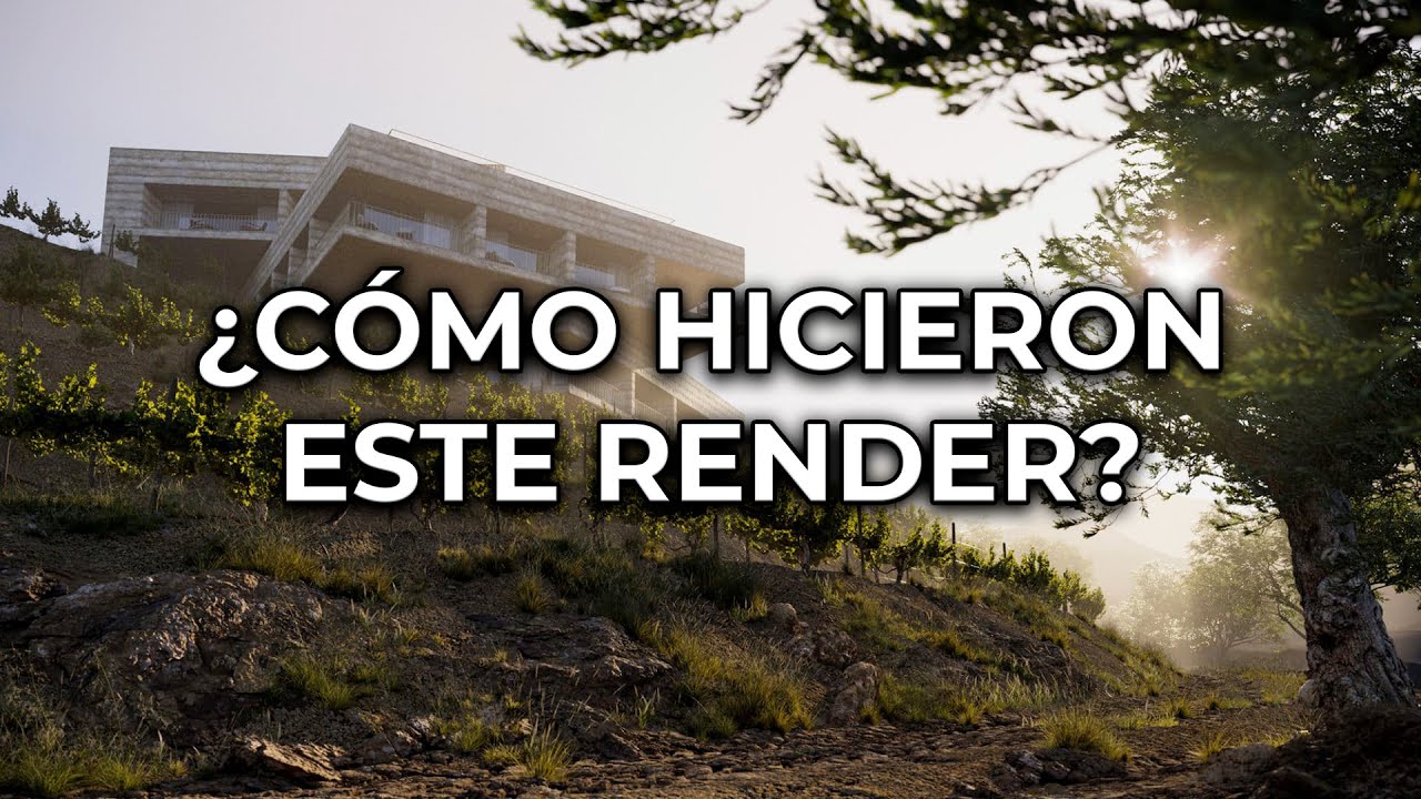 Analizamos render profesional / CP. 16 / 3dsmax, Corona renderer, animación, PFTrack, fotogrametria.