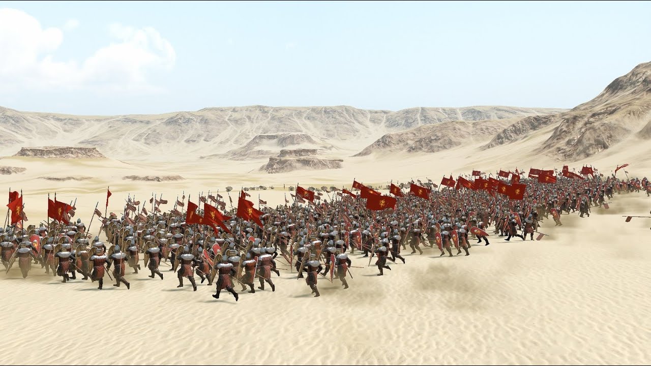 500 Vlandian Sergeants and 500 Aserai Warriors Clash in Desert | Bannerlord