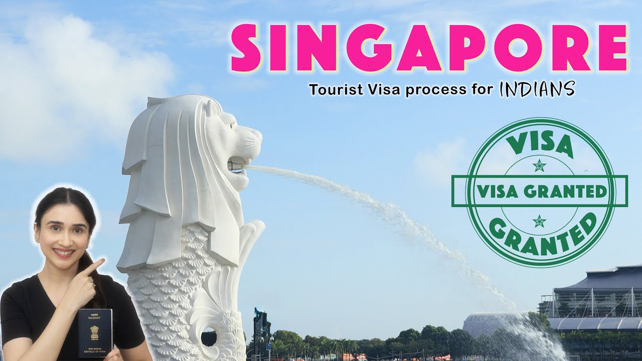 4K| Singapore Tourist Visa Process for Indians | Documents, Fees & Procedure explained | 2025 guide