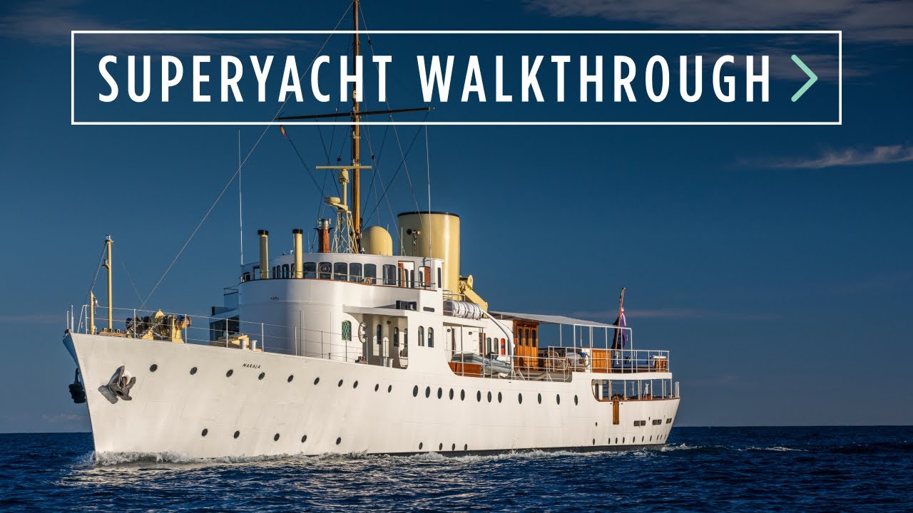 Inside MARALA: The Historic 1930s Superyacht Reimagined for Modern Luxury