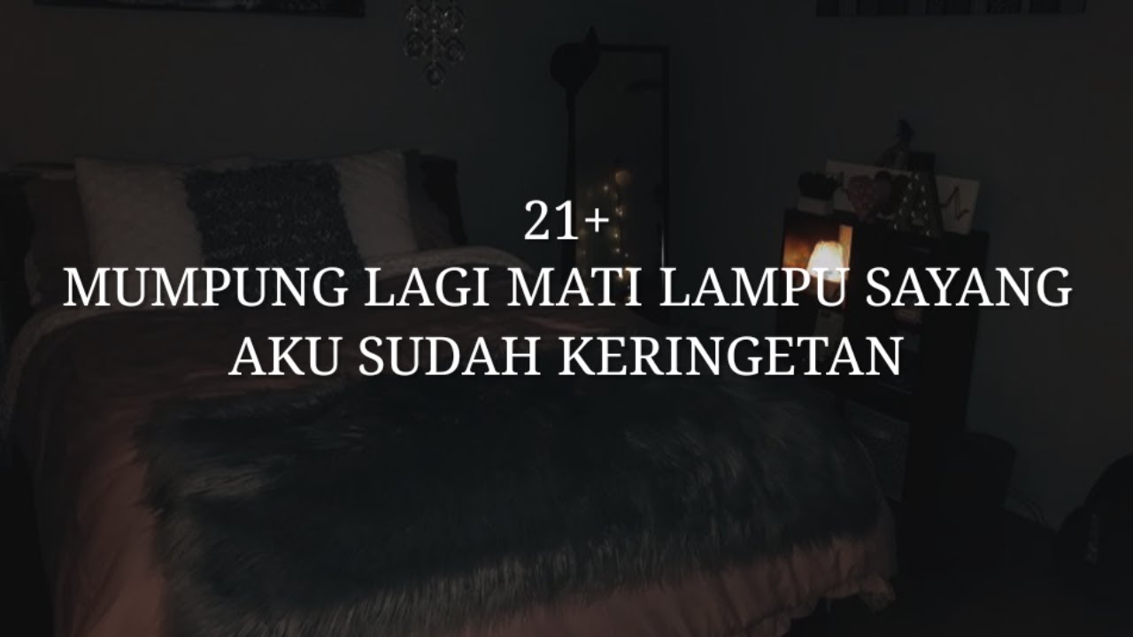 Gerah mumpung lagi mati lampu sayang - ASMR Husband indonesia