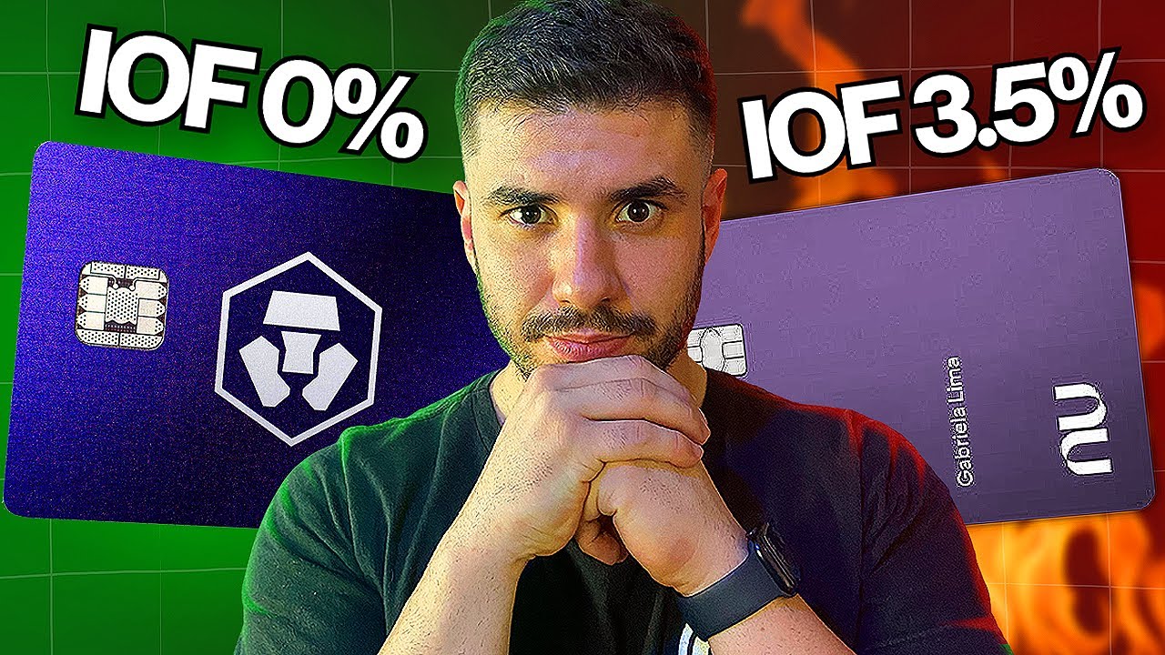 🔵 O MELHOR CART&Atilde;O CRIPTO DO BRASIL (Zero IOF e Com Cashback!)