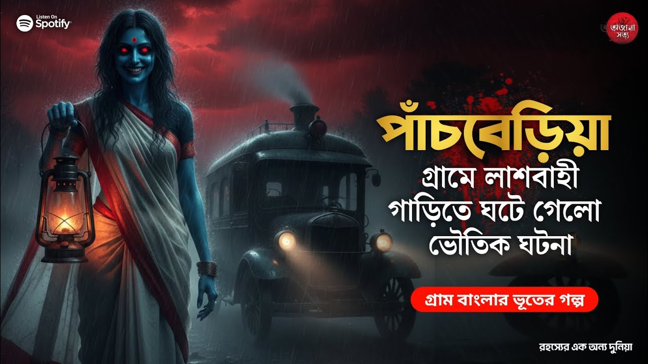 পাঁচবেড়িয়া গ্রামে লাশবাহী গাড়ির সত্যি ঘটনা | Bengali Horror Story | Horror Podcast | Pretkotha
