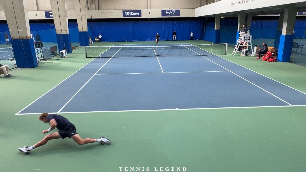 August Holmgren (ATP 194) vs Sean Cuenin (ATP 501): aggressive tennis! (PRO B TCP vs Arras)