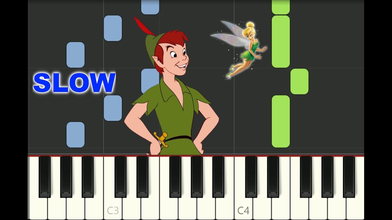 SLOW piano tutorial 