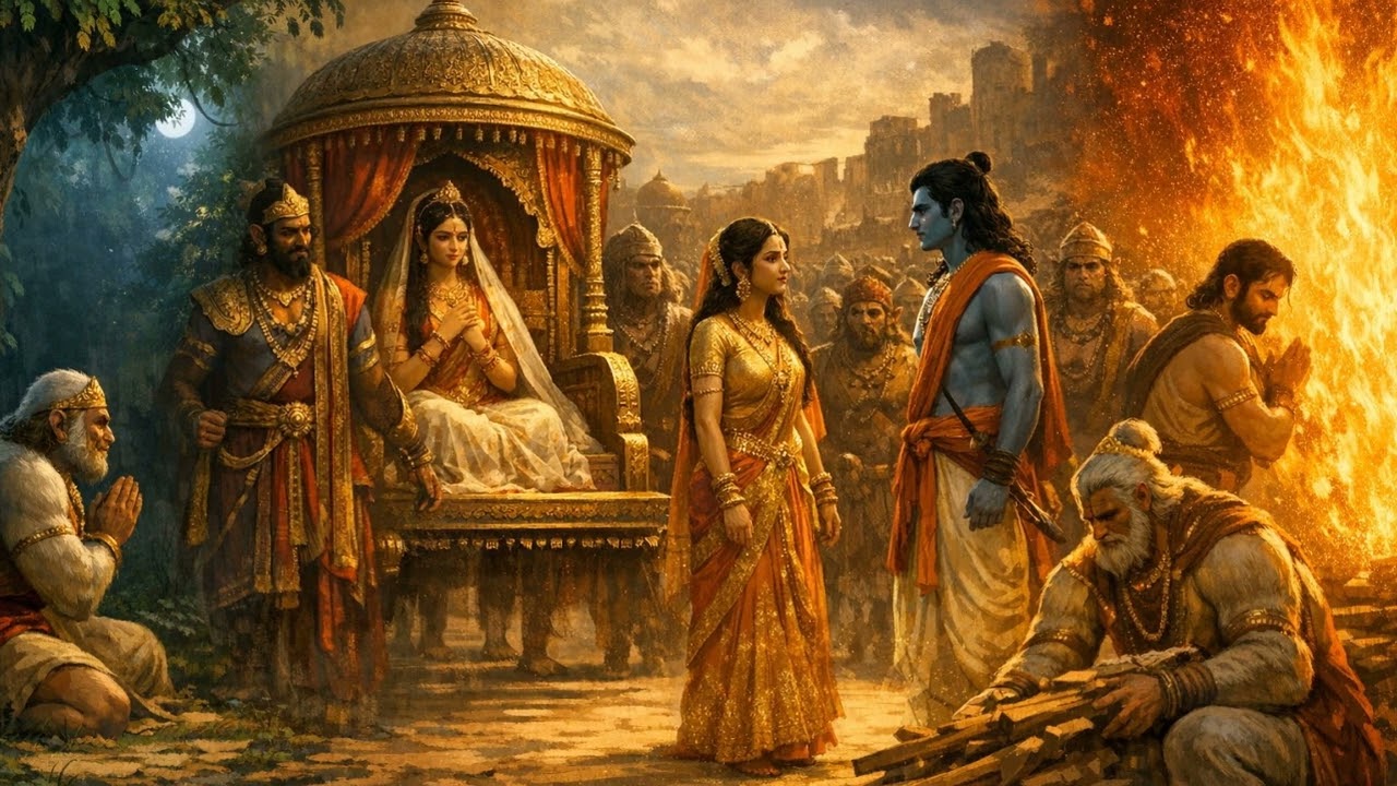 06 Yudhakanda Episode 039 The Coronation of Vibheeshana and Sita’s Reunion