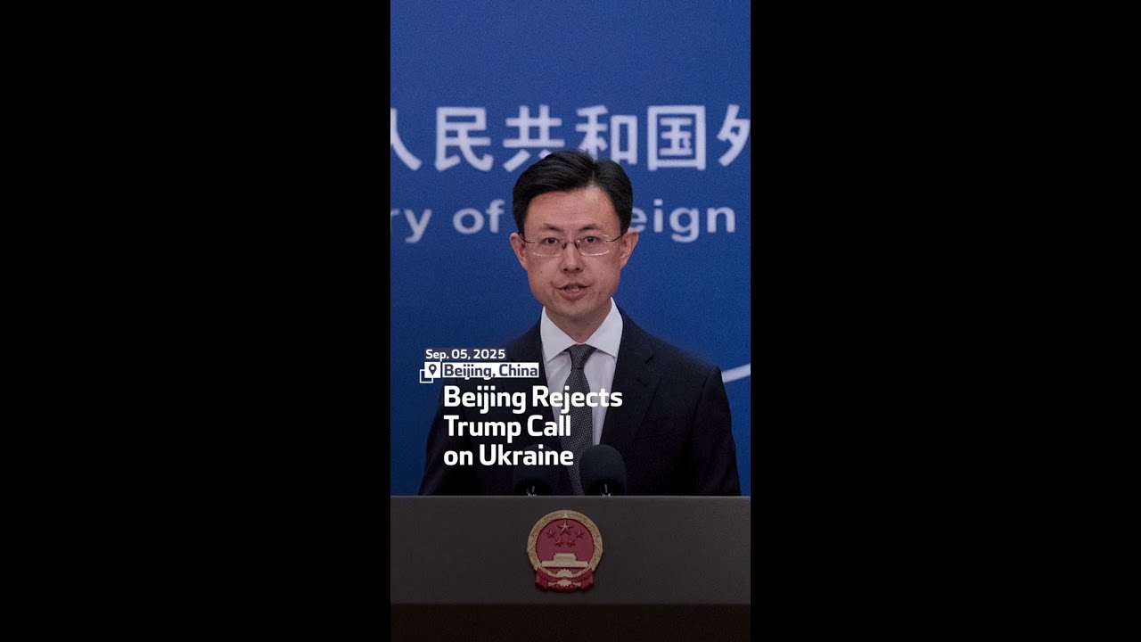Beijing Rejects Trump Call On Ukraine
