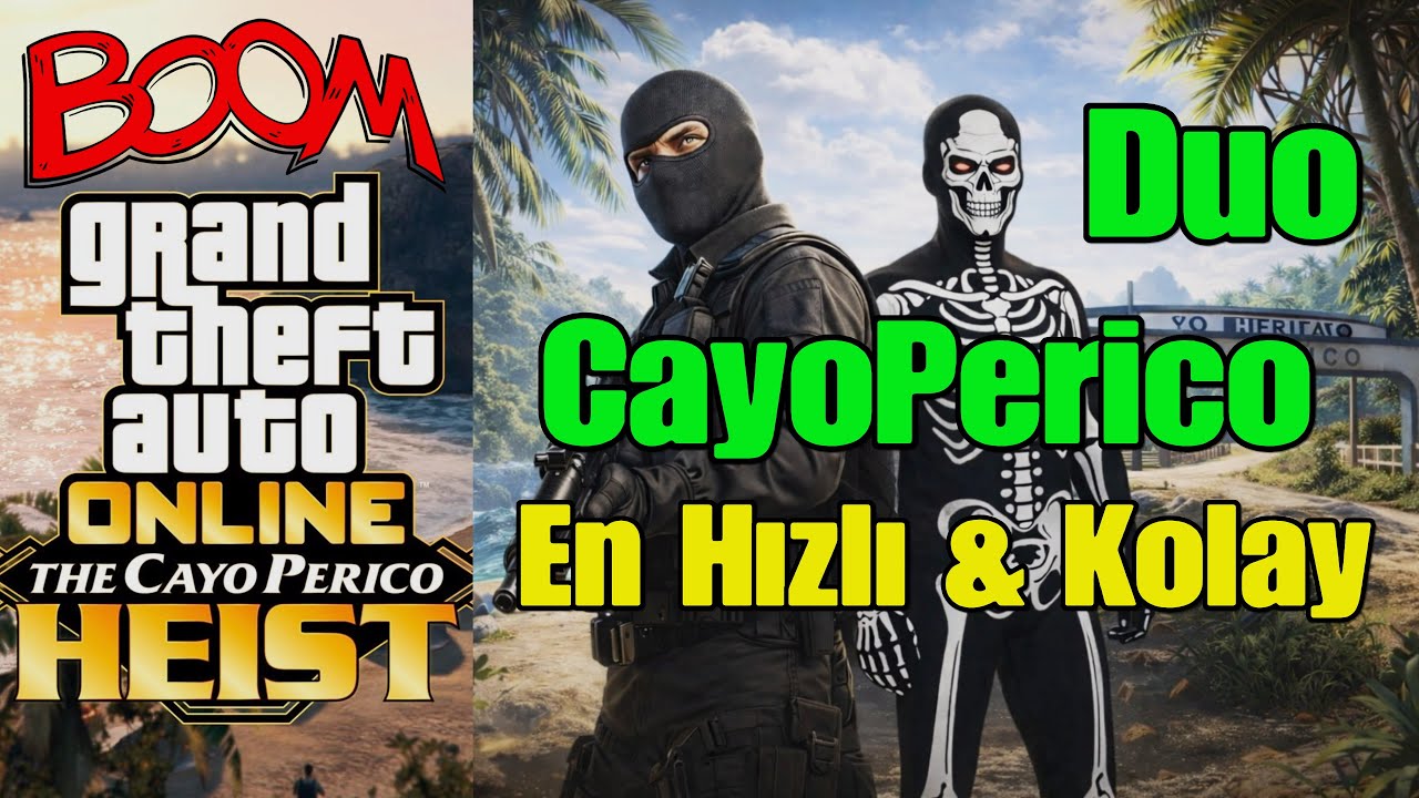 GTA Online | Kosatka ile Cayo Perico Heist – DUO EN HIZLI & KARLI Para Kasma(2026)