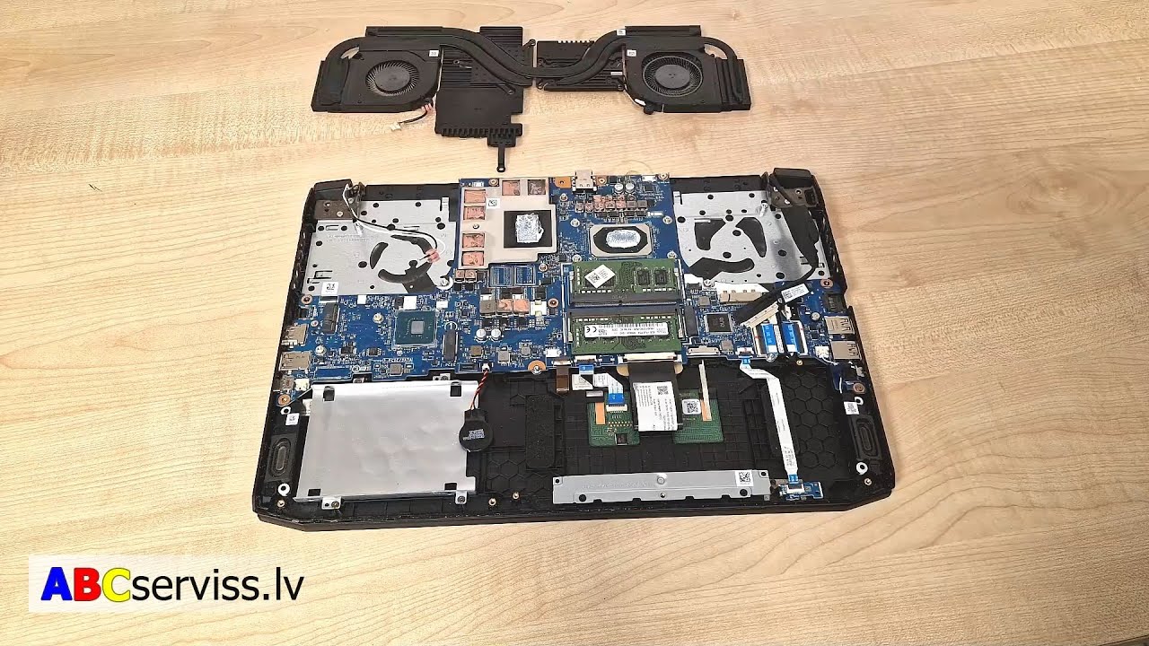 ACER NITRO 5 Keyboard replacement and new radiator - Computer Service - ABCserviss.lv