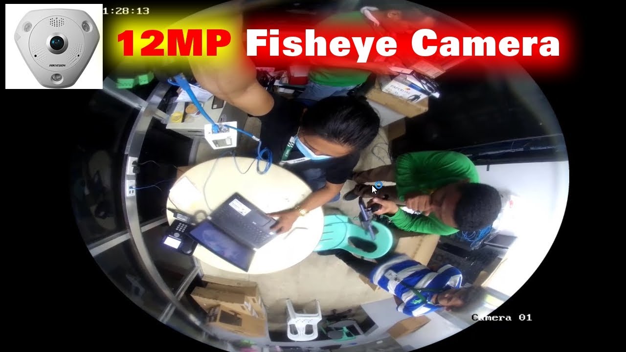Fisheye Camera Unboxing & Testing -  Hikvision DS-2CD63C5G0E-IS 12MP IR Panoramic Fisheye Camera