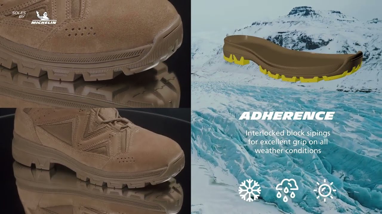 Altama X Michelin  Soles By Michelin Division