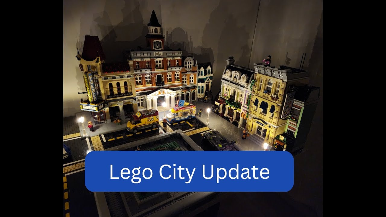 The Beginning of No Name City - A simple Lego city