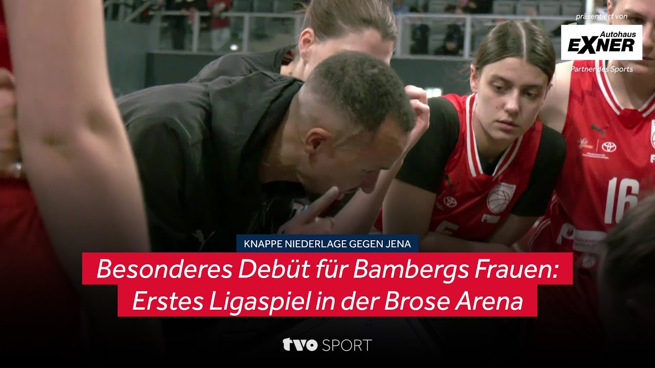 Debüt in der Brose Arena: Bambergs Frauen zum ersten Mal vor der großen Kulisse