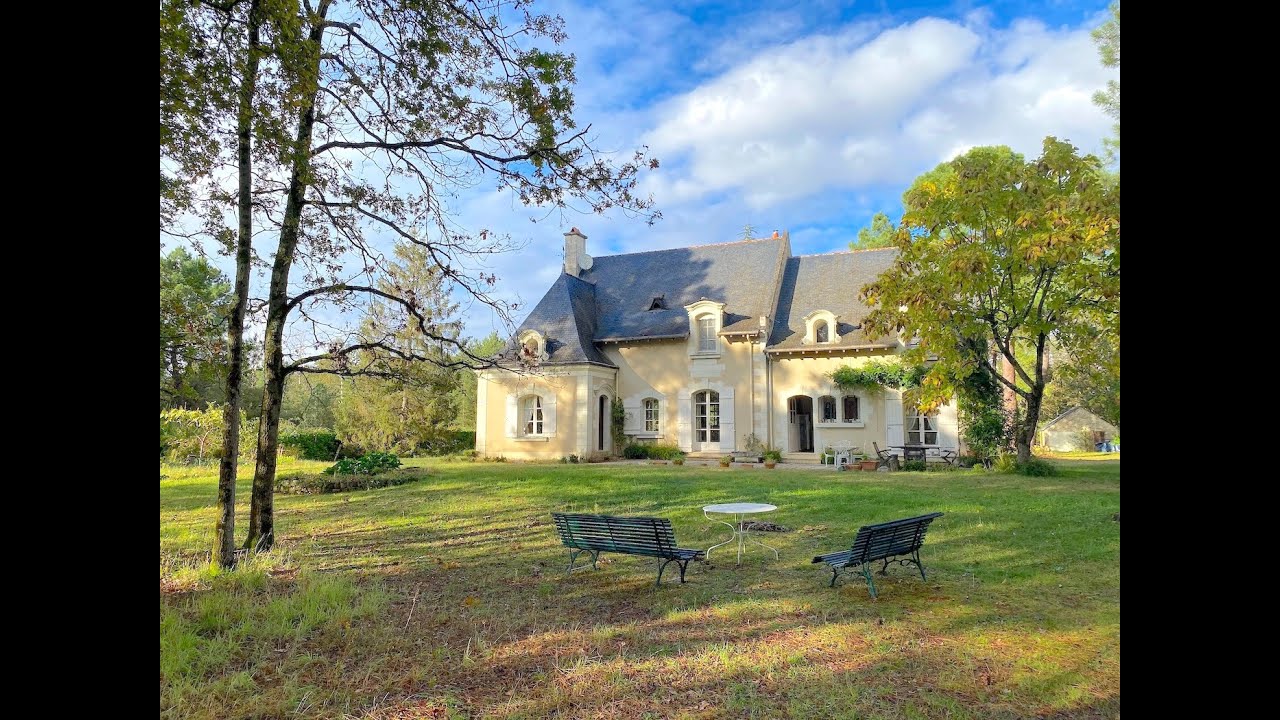 Maison dans un village de Touraine en bord de Loire