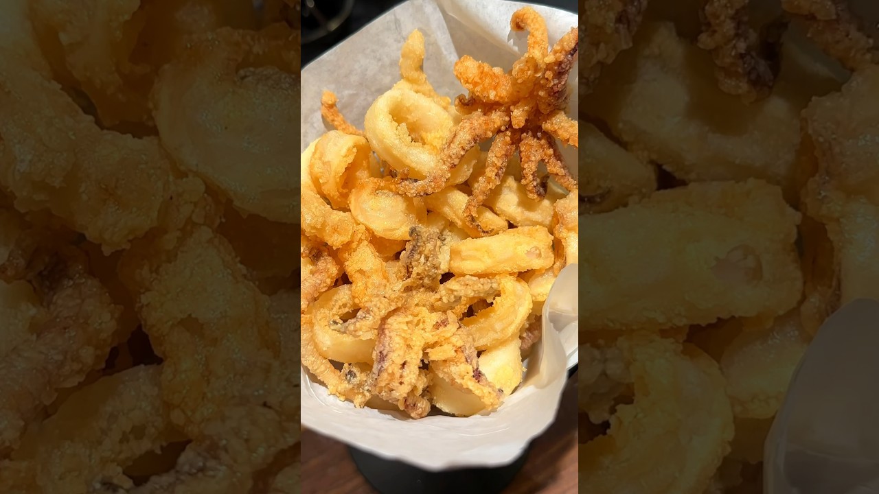 Жареные кальмары 🦑🔥🔥