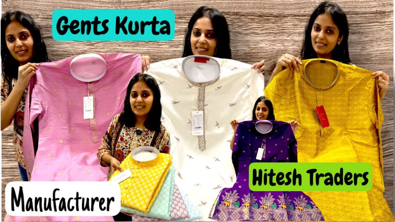 Hitesh Traders, Mumbai, Manufacturer of Designer Men’s Kurta, Pyjama, Nehru Jacket & Shervani.