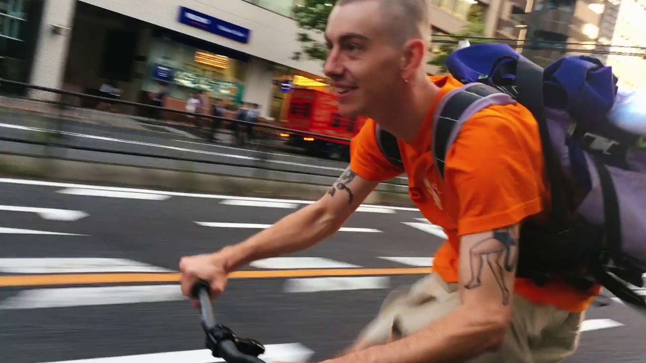 Tokyo bike messnger fixedgear ride