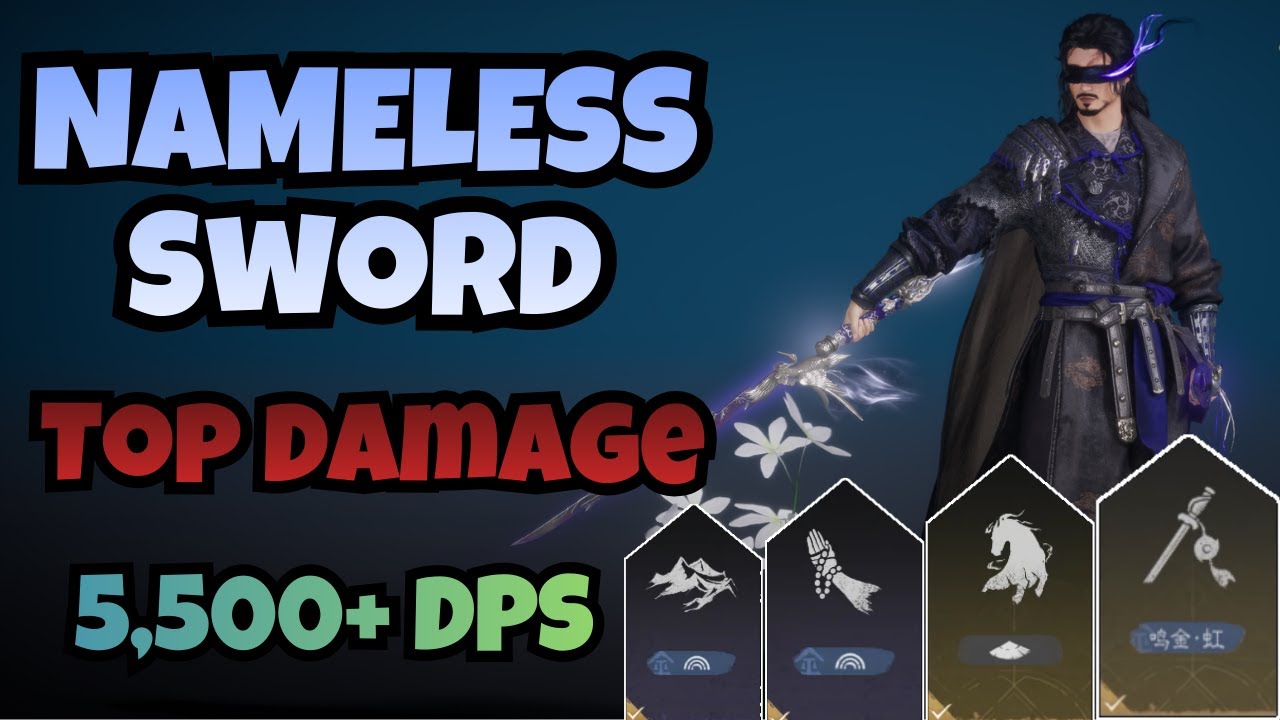 Where Winds Meet - T1-3 Sword Morph Nameless Sword Raid Guide. TOP DPS Rotation | Build LVL61