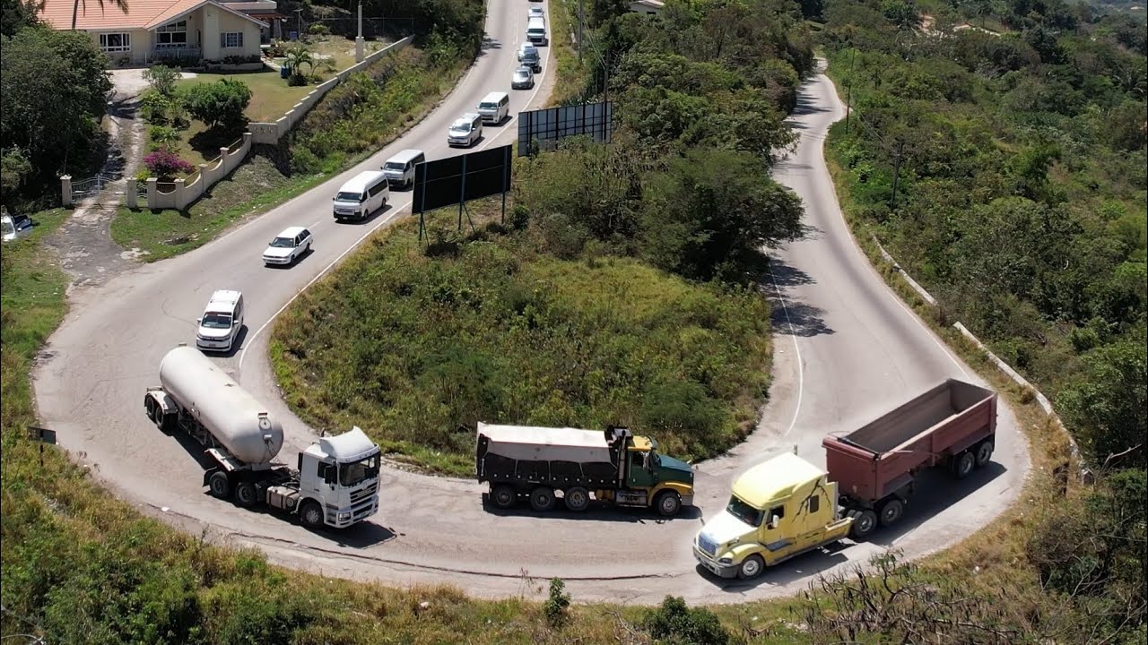 THE MOST DANGEROUS ROAD IN JAMAICA SPUR TREE HILL S1 : E2