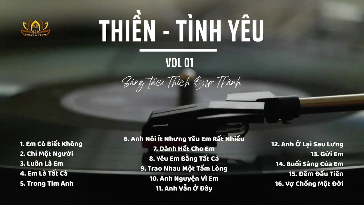 Album Thiền Tình Yêu - VOL.01