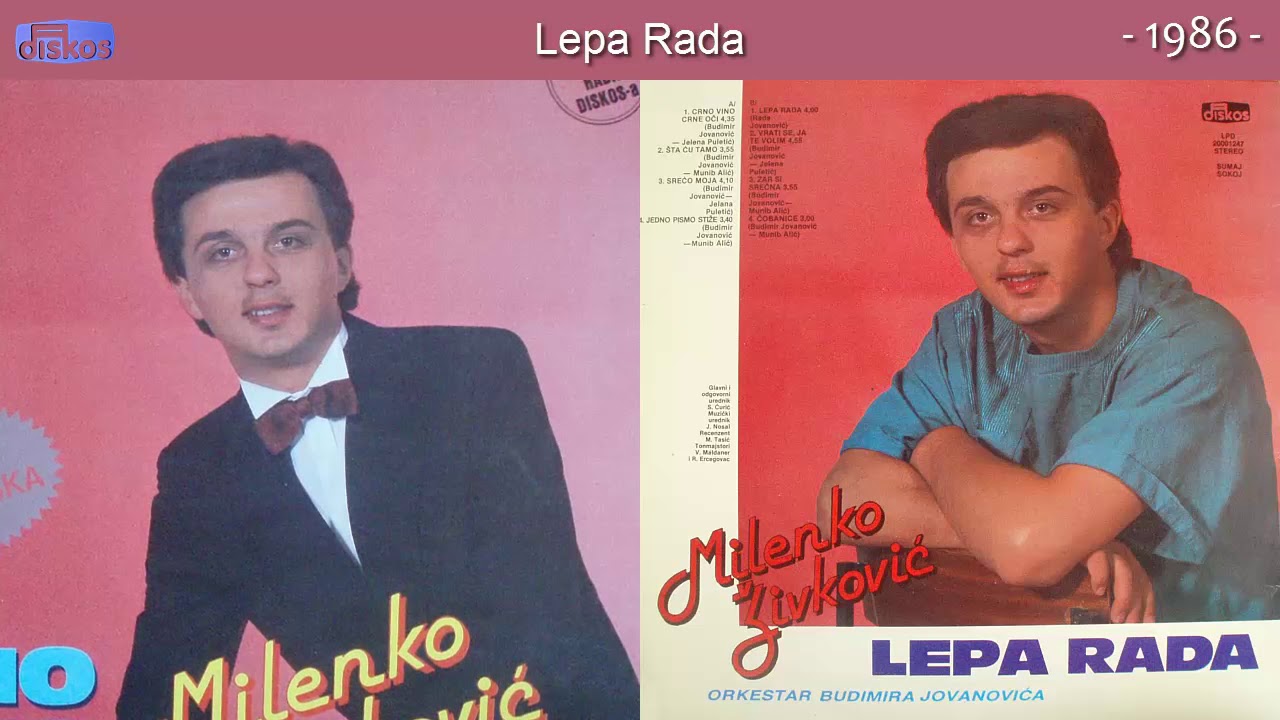 Milenko Zivkovic - Lepa Rada - (Audio 1986)