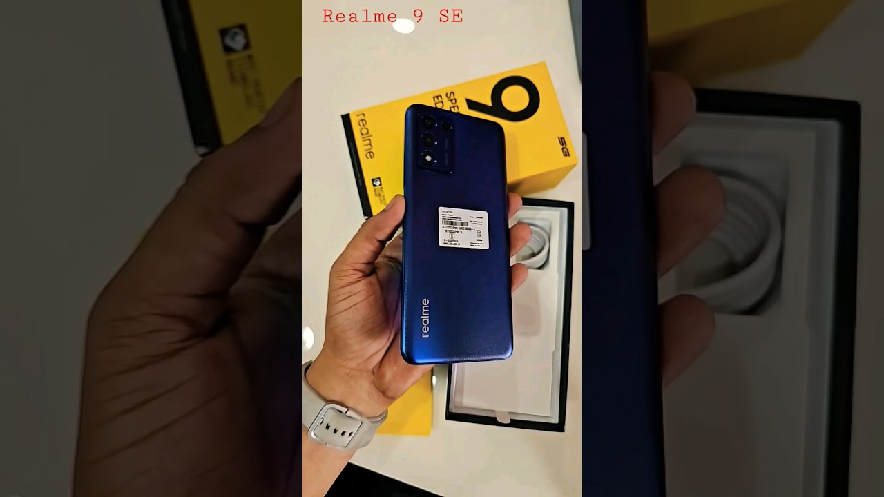 Realme 9 speed edition look and unboxing #shorts
