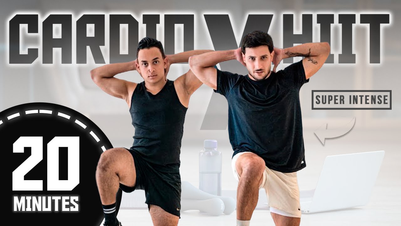 20 MIN KILLER CARDIO HIIT – Intense Full Body Workout, No Equipment