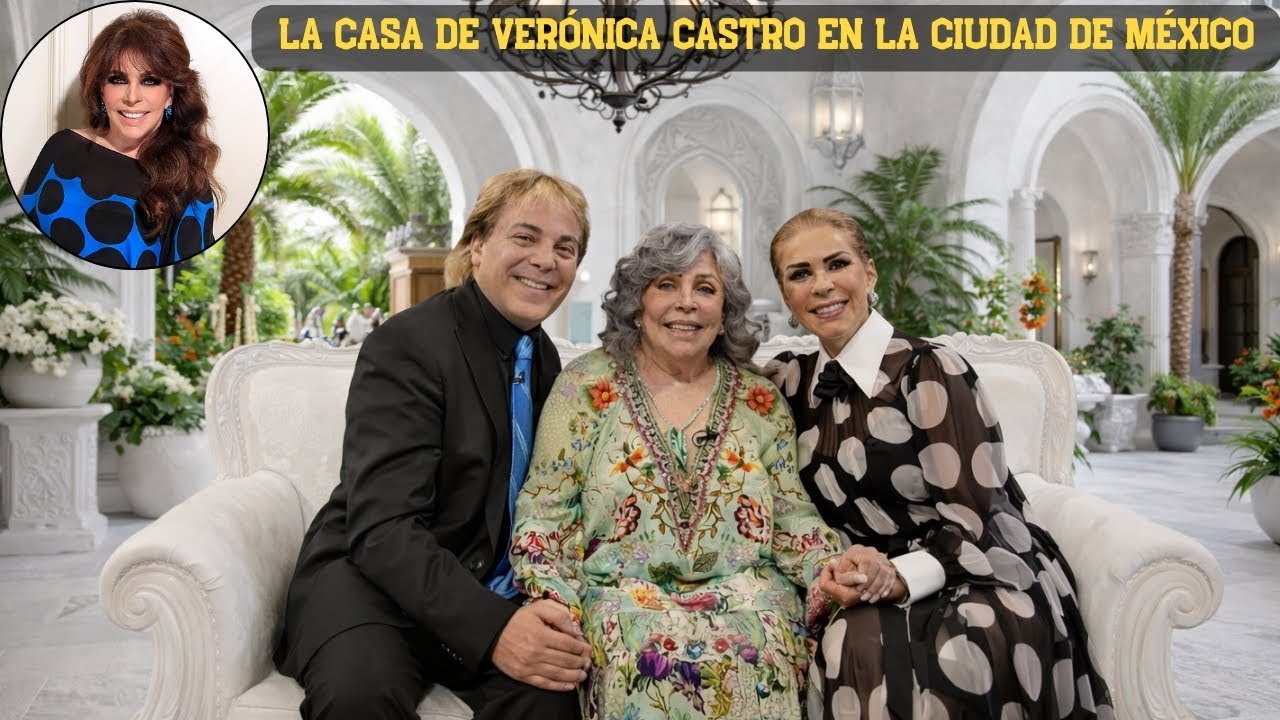 La casa de Verónica Castro en Ciudad de México – La vida tranquila de una diva tras la fama