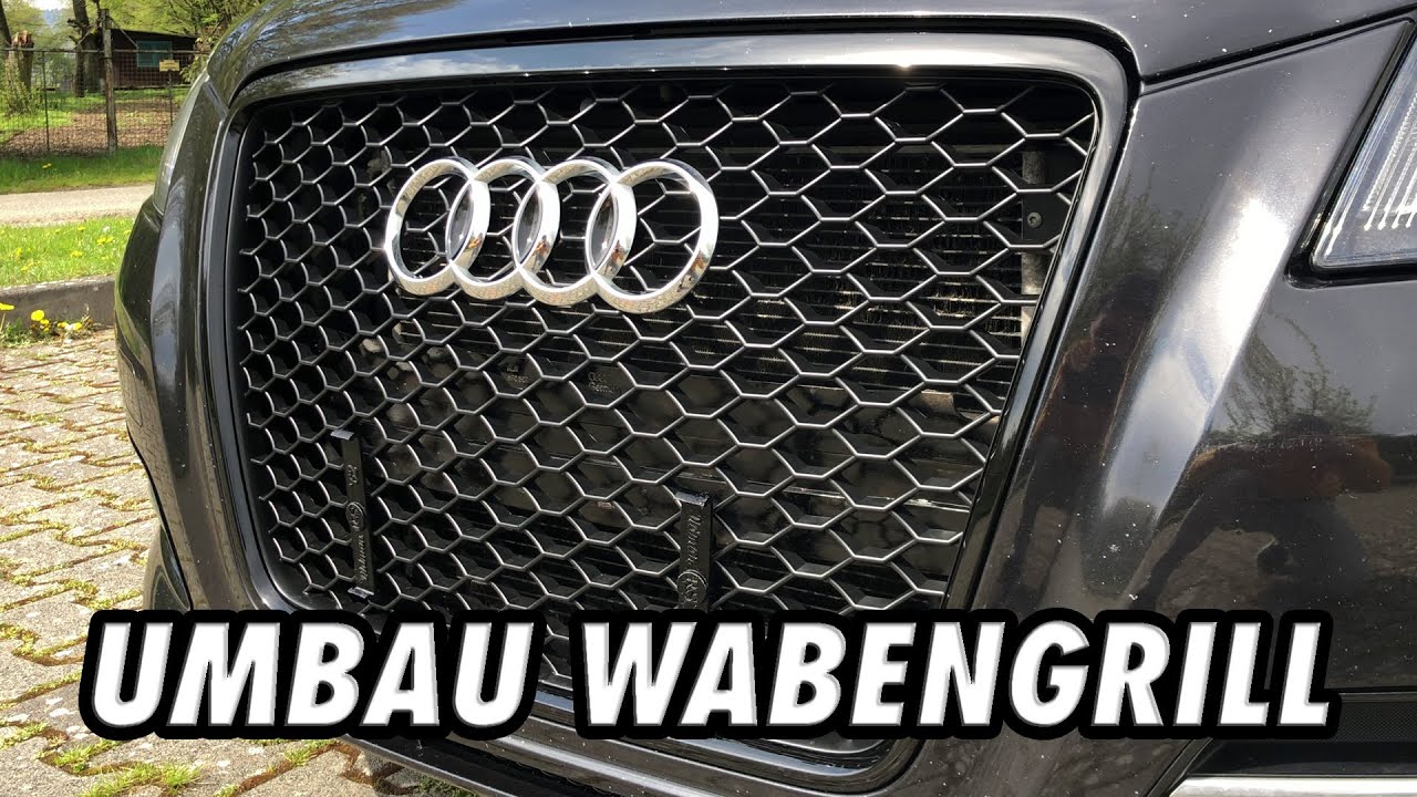 WABENGRILL UMBAU im AUDI A3 | Honeycomb grill