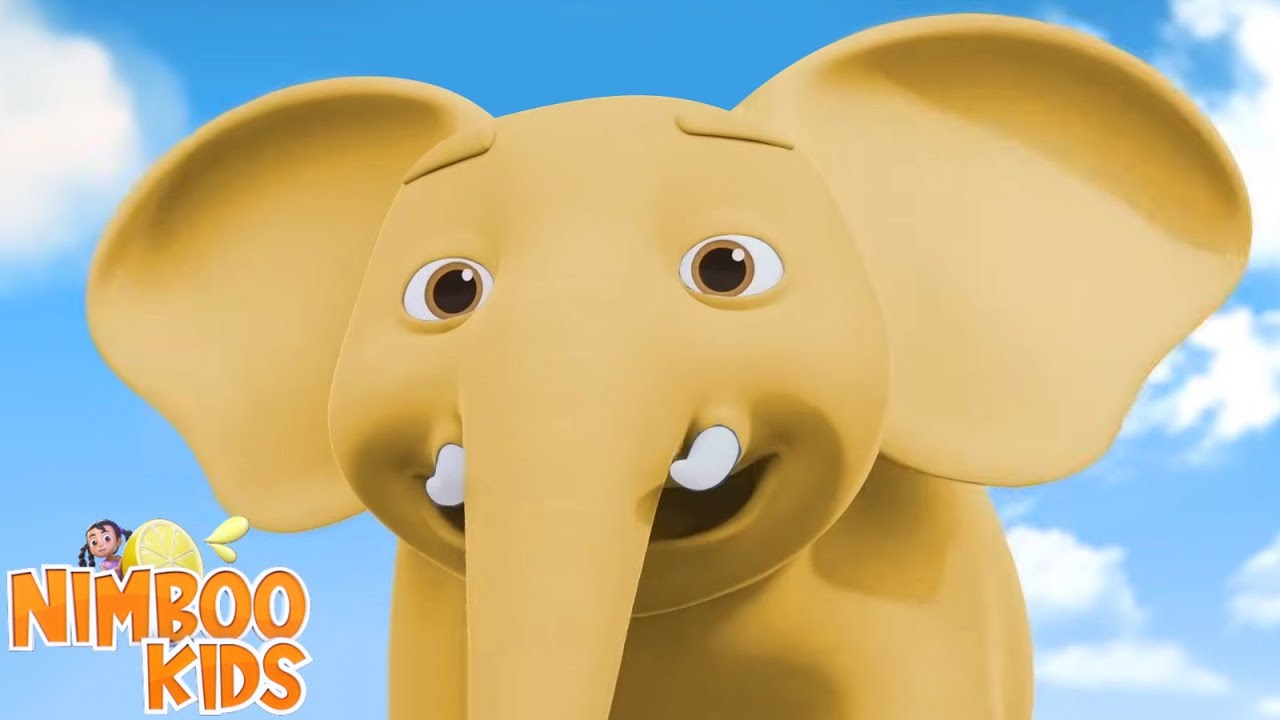 Ek Mota Hathi Gaon Ko Chala, एक मोटा हाथी गाँव को चला, Chanda Mama + More Hindi Rhymes For Kids