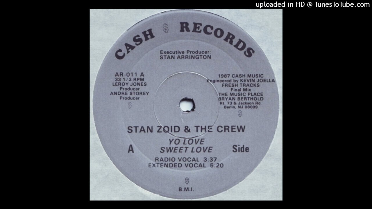 Stan Zoid and The Crew - Yo Love Sweet Love (Instrumental) [-8]