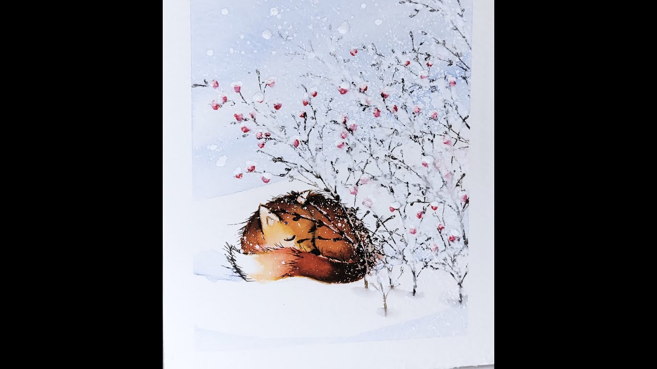 Renard dans la neige