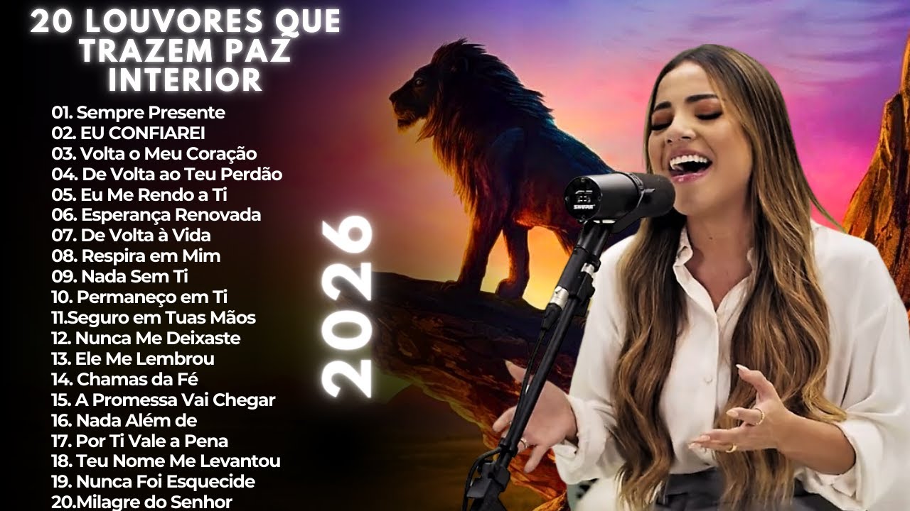 Atualizada 2026,1 Hora de Adoração reverente, AS MELHORES (Músicas Mais Tocadas), hinos evangélicos