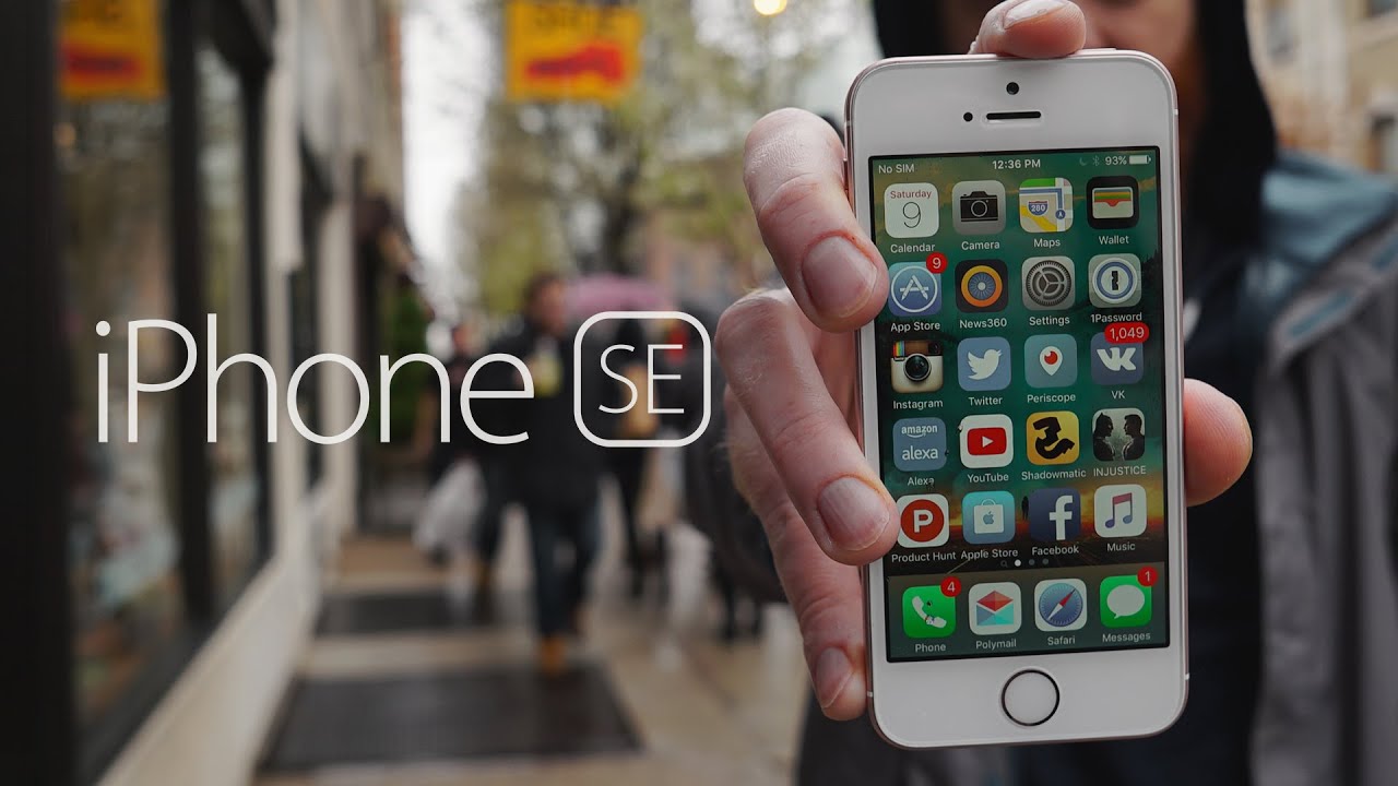 Единственный обзор который необходимо посмотреть про iPhone SE.