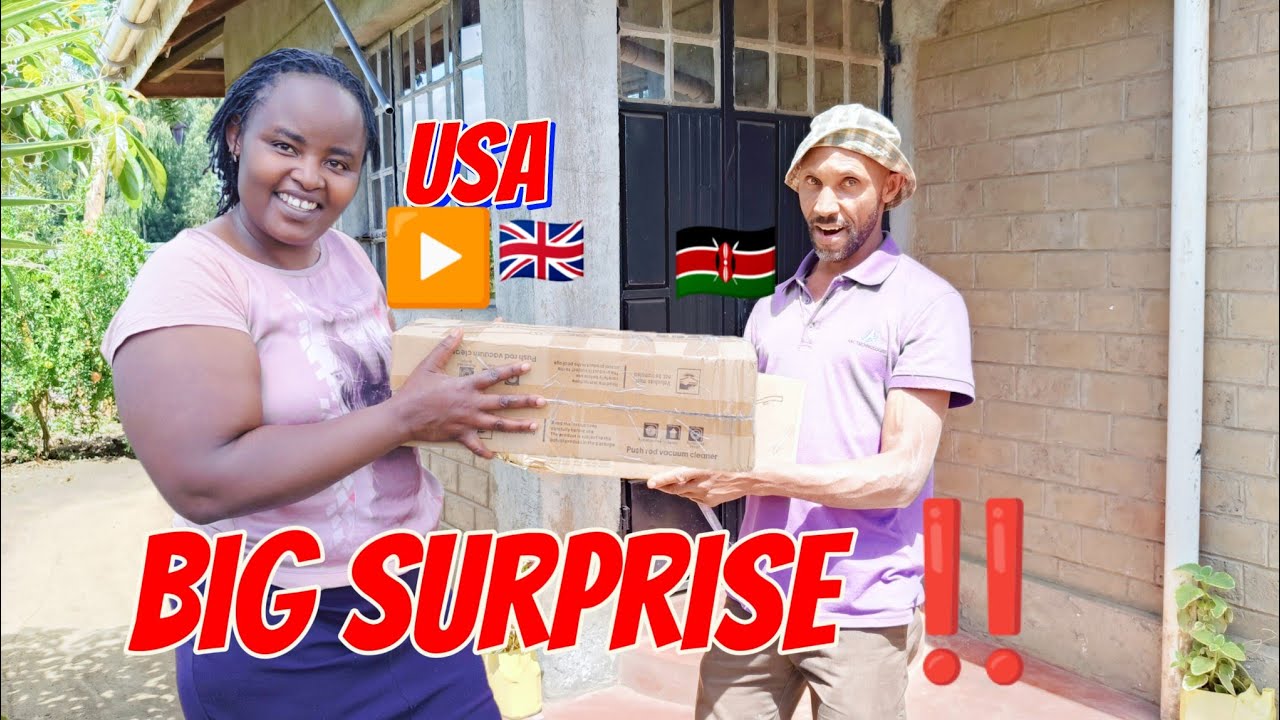 A SPECIAL GIFT FROM USA! 🎁 Trip to Nakuru Village & City Pick-Up//Valentine's Gift