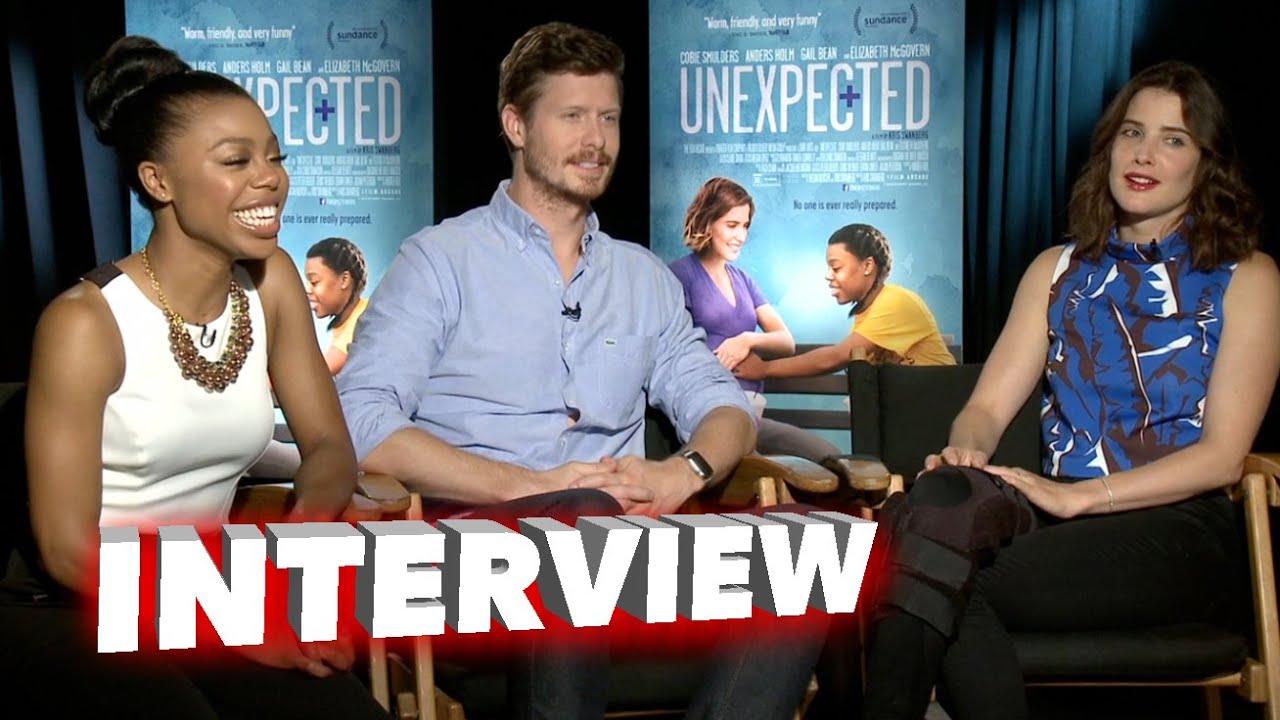 Unexpected: Cobie Smulders, Anders Holm & Gail Bean Exclusive Interview | ScreenSlam