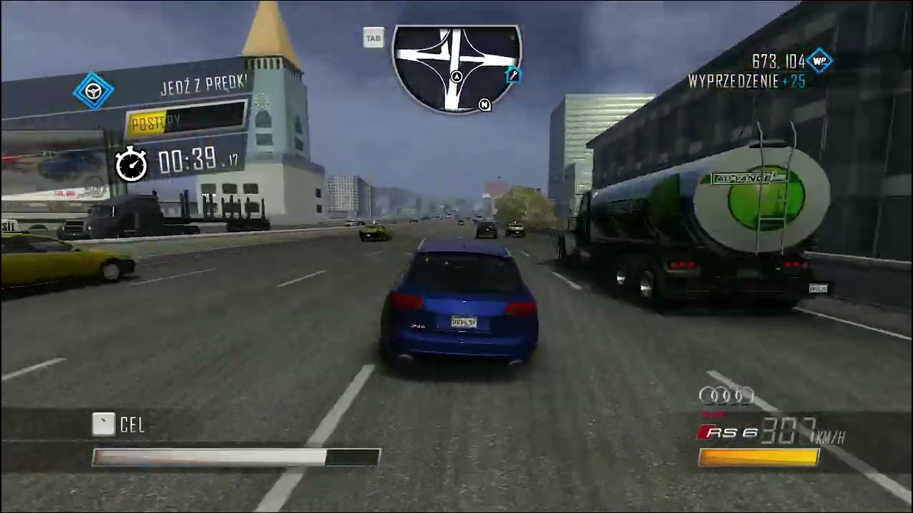 Driver San Francisco Próba 24 Jedź z Pręskością Ponad 215km/h Przez 60s