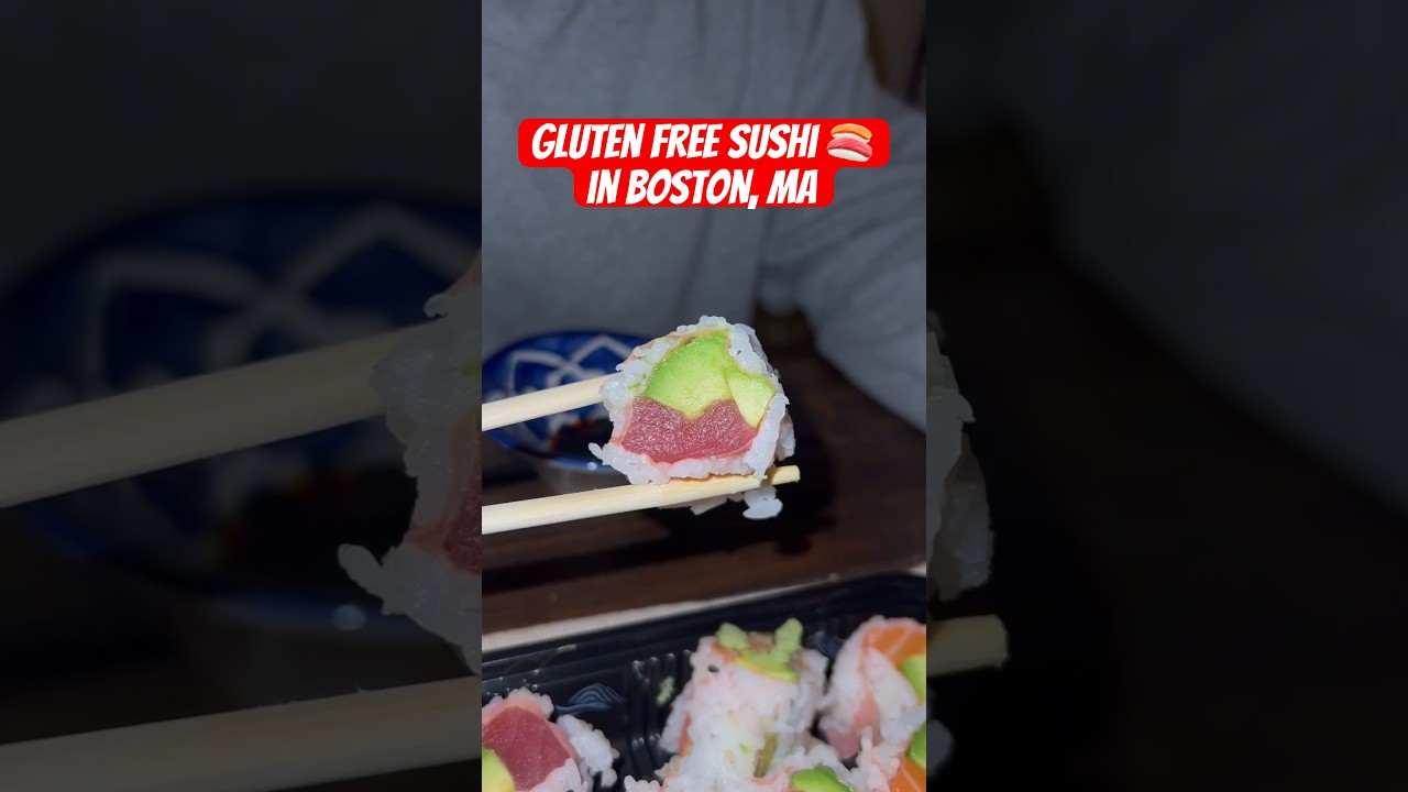 GLUTEN FREE SUSHI 🍣