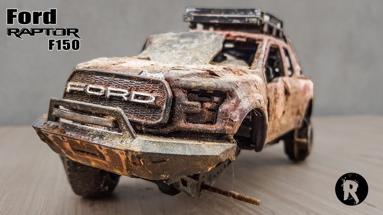 Restoration Pickup Truck Ford Raptor F150 4x4 Abandoned