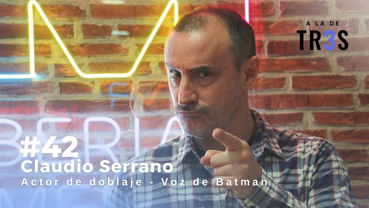 La VOZ de BATMAN | CLAUDIO SERRANO en A la de TRES #42